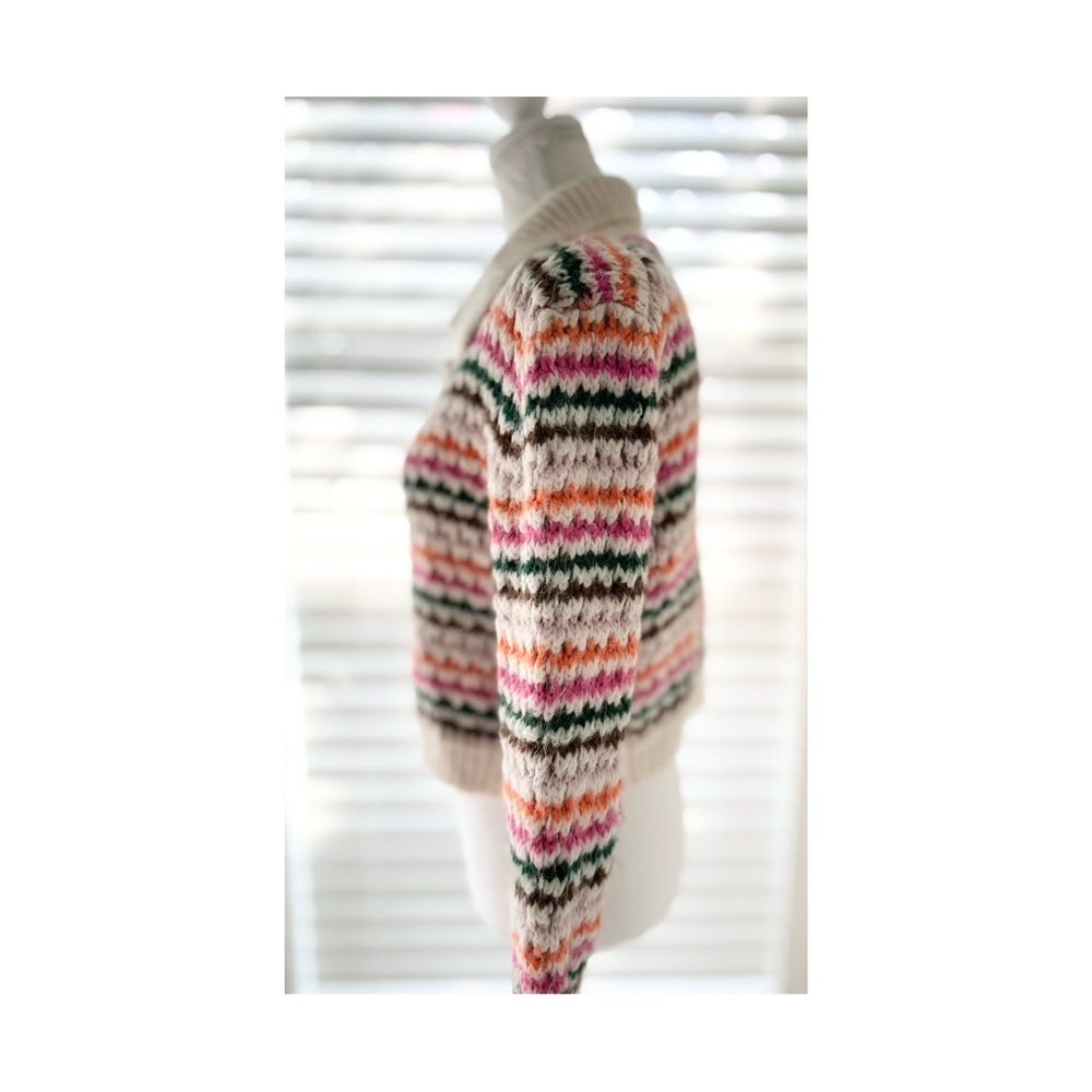 Zara Multicolor Knit Sweater - Picture 4 of 6